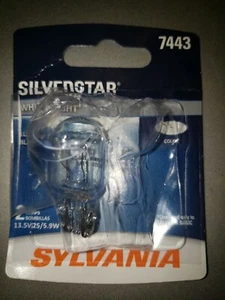 SYLVANIA ~ 7443 SilverStar High Performance Automotive, ONE BULB☆ FREE Shipping - Picture 1 of 3
