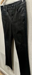 Express skyscraper mid rise Snakeskin Coated jeans Womens size:10L  Customized - Picture 1 of 7