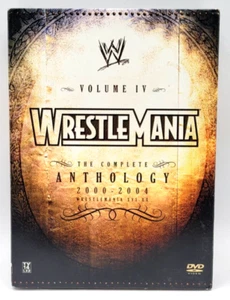 WWF WWE Wrestlemania Anthology: Vol. IV 4 (5-DVD Set) Authentic USA w/ Insert - Picture 1 of 4