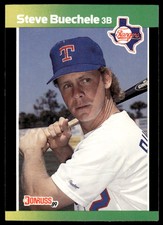 1989 Donruss Baseball's Best #223  Steve Buechele   Texas Rangers