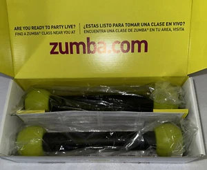 Zumba Fitness Total Body Transformation System Weights (Rattles Only) 2 Set - Picture 1 of 3