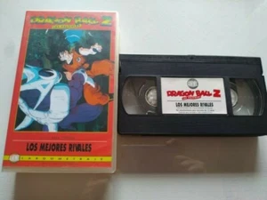 Dragon Ball Z Los Mejores Rivales Akira Toriyama Pelicula VHS Tape Español - Imagen 1 de 4