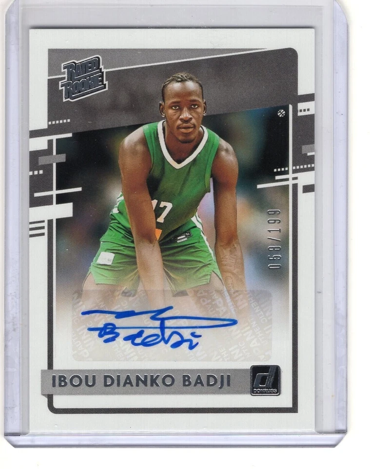 2021-22 Donruss Ibou Dianko Badji Auto /199 #RR-IDB - Image 1 of 2