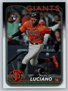 2024 Topps #232 Marco Luciano Rainbow Foil - Picture 1 of 2