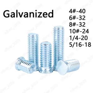 Pernos roscados remachadores de cabeza plana de acero galvanizado autoadhesivos - Imagen 1 de 5