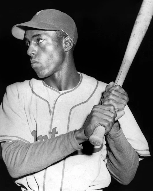 Foto brillante de béisbol de ligas menores de Montreal Royals SAM JETHROE de 8x10 Foto 1 de 1