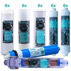 ERSATZFILTER SET -3 Jahre- Umkehrosmose Anlage 7 Stufen (Filter+ 100GPD Membran) - Bild 1 von 8