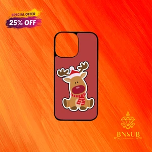 Funda Navidad Reno iPhone #Vacaciones #Navidad #iPhone 15 - Imagen 1 de 1