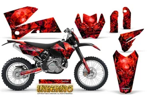 CREATORX GRAPHICS KIT FOR KTM 05-07 XC 05-06 SX INFERNO RNP - Picture 1 of 1