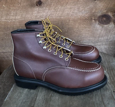 Botas Red Wing 8249 Hombres 10 EEE Puntera de Acero Seguridad Trabajo Resistente al Aceite Supersuela EE. UU. Foto 1 de 4