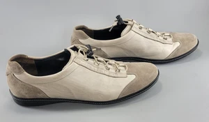 PAUL GREEN Putty Suede & Leather Beige neutral color Sneakers Men’s US 8 - Picture 1 of 11