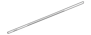 Genuine GM Chrome Assist Step Insert 84447249 - Picture 1 of 3
