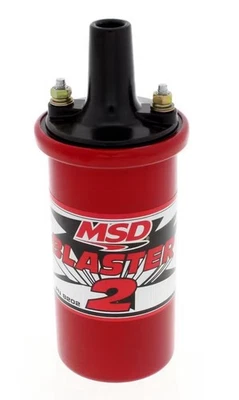 MSD 8202 Bobina de Ignição Blaster 2 Series Alto Desempenho, Vermelho, - Imagem 1 de 4