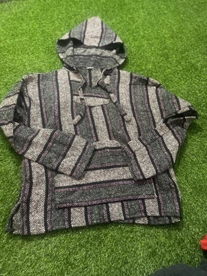 Sudadera con Capucha Earthbound Baja Negra y Rosa Talla L Foto 1 de 4