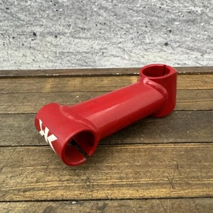 Vintage Kore Stem 1 1/8 Threadless Red Bicycle 25.4 Handlebar 90s MTB BMX Alloy - Picture 1 of 13