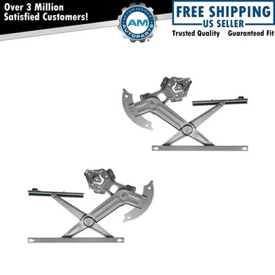 Front Power Window Regulator Pair Set of 2 for Ram 1500 2500 3500 Pickup Truck - Image 1 of 4