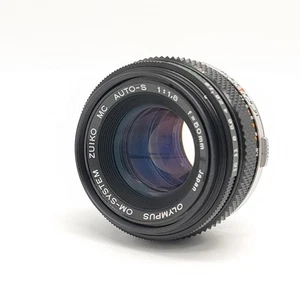 [ Near MINT +] Olympus OM-System Zuiko MC Auto-S 50mm f/1.8 MF Lens from JAPAN - Picture 1 of 9