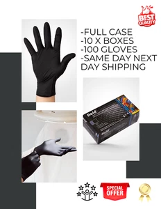 Aurelia Bold 5 mil Black Nitrile Glove - Imagen 1 de 4