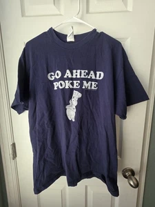 Pillsbury Dough Boy Go Ahead Poke Me Size XL 2011 Vintage Short Sleeve Crew Nec - Bild 1 von 6