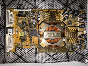 ASUS V9560 Video Suite 128MB Dual DVI + S-Video NTSC AGP Video Card - FREE SHIP - Picture 1 of 2