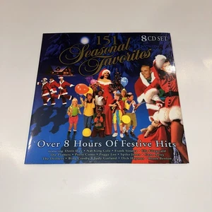 151 seasonal Favorites - 8 CD Set - Over 8 Hours Of Festive Christmas Hits 2002 - Picture 1 of 7