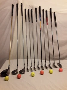 HIPPO DRIVER; KING COBRA 3 & 5 WOODS; MIZZUNO IRONS; PUTTER; LADY R/H - Picture 1 of 11