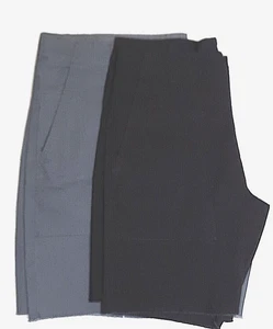 Pantaloncini uomo No Boundaries elasticizzati sopra il ginocchio piatto davanti cotone nuovi 5M56 - Foto 1 di 12