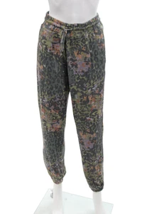 Sundry Womens Animal Print High Rise Sweatpants Multi Colored Size 1 - Picture 1 of 7