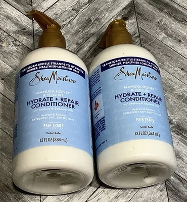 2 Shea Moisture Manuka Honey & Yogurt Hydrate + Repair Conditioner 13 Fl Oz Each - Image 1 of 4