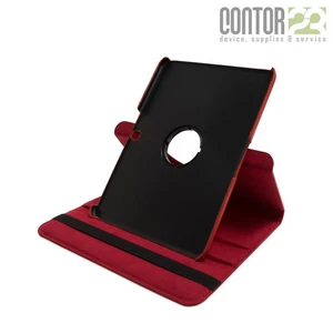360° Schutzhülle, Tasche, Case in ROT für 10.1" Samsung Galaxy Tab 4 - Bild 1 von 6