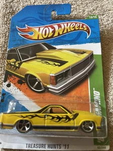 Hot Wheels 2011 Treasure Hunts '11 '80 El Camino #13/15 MT88 - Picture 1 of 5