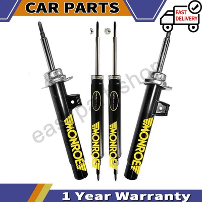 Novo kit de substituição de apoios de suspensão dianteiros e amortecedores traseiros Monroe para BMW 128i 08-13 - Imagem 1 de 4