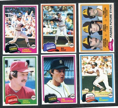 1981 Topps Baseball NM Clean #351-726 Complete Your Set You Pick - Image 1 of 2