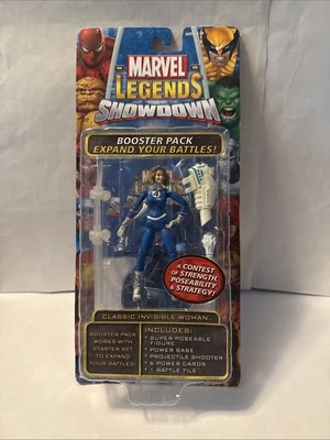 Marvel Legends Showdown Booster Pack INVISIBLE WOMAN Variant Figure NIB - Imagem 1 de 2