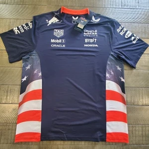 NWT Castore Oracle Red Bull Racing Lightweight Short Sleeve Jersey Shirt Size M - Picture 1 of 13