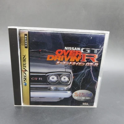Over Drivin GTR Sega Saturn with Manual Japan - Image 1 of 4