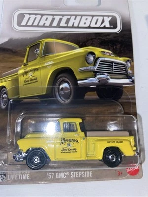 Camión Matchbox 57 GMC 2025 Stepside amarillo Mooneyes 2/5 muy buen estado GGF12 Foto 1 de 4