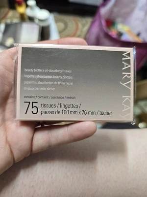 Mary Kay Beauty Blotters Oil Blotting Absorbing Sheets 75 Tissue Count Sealed - Image 1 of 2