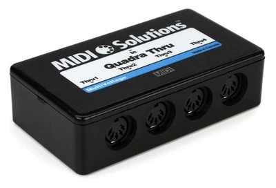 Midi Solutions MultiVoltage Quadra Thru 1-in 4-out Midi Through Box - Bild 1 von 4