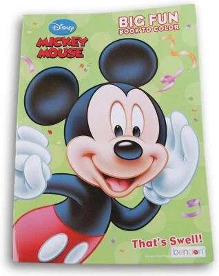 Disney Mickey Mouse ''That's Swell!'' Coloring 80 Pages Foto 1 de 4