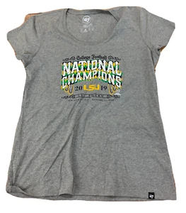 47 Brand LSU National Champions Womens T Shirt Size Medium New NWT 0158 - Picture 1 of 4