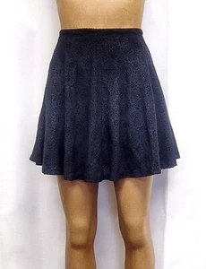 SMALL Black Polyester ALTAR'D STATE Mandala Cutout Lace Mini Skirt NWT BP34 - Picture 1 of 11