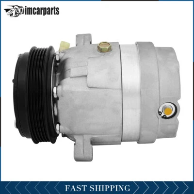 Compresor de aire acondicionado con embrague para Chevrolet Cavalier Pontiac Sunfire 2,2 L 1994-2002 Foto 1 de 4