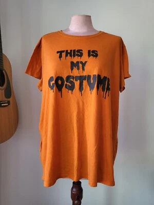 ESTE ES MI DISFRAZ Halloween Camisa XXL Camiseta Camiseta Foto 1 de 4