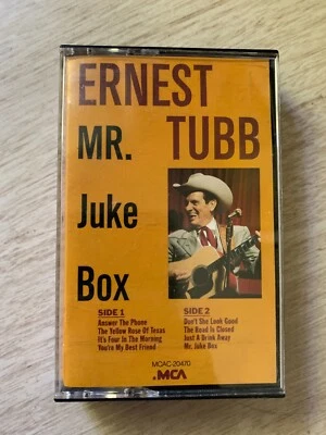 Ernest Tubb - Mr. Juke Box - Cassette Tape Country Music - TESTED - Image 1 of 4