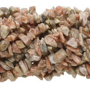 Natural Autumn Jasper Medium Chip Beads with 0.5-1.5mm Hole 34" Strand  - Picture 1 of 3