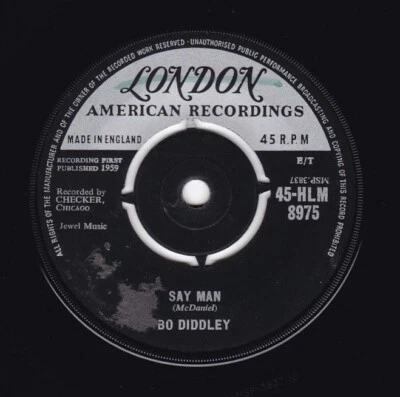 Bo Diddley - Say Man - 7" 45 RPM Single - 1959 UK Pressing - Image 1 of 2