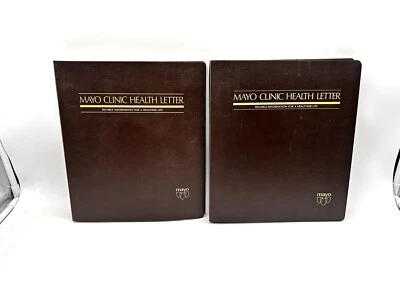1997-2001 Mayo Clinic Health Letter Special Reports Tools Healthier Life Binders - Image 1 of 4