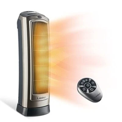 Lasko 755320 Oscillating Digital Ceramic Tower Heater with Adjustable Thermostat - Image 1 of 4