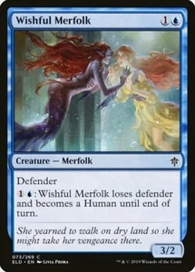 WISHFUL MERFOLK X 4 N/M- THRON DER ELDRAINE MAGIE DIE VERSAMMLUNG - Bild 1 von 1